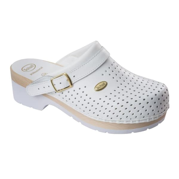 Træsko Scholl Clog Hvid - 42