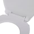 Miniatyrbilde 4 av 8: vidaXL Mykt-lukkende toalettstol oval