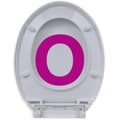 Miniatyrbilde 7 av 8: vidaXL Mykt-lukkende toalettstol oval