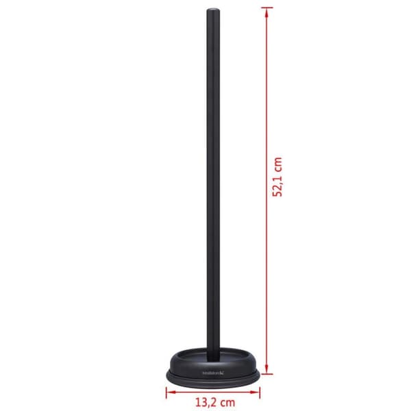 Sealskin toiletrulleholder Acero sort 361731819