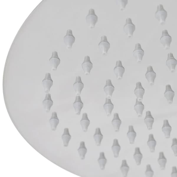 vidaXL Brusehoved rustfrit stål 50 cm rund