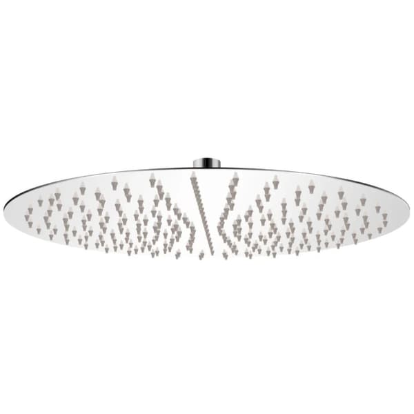 vidaXL Brusehoved rustfrit stål 40 cm rund