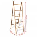 Pikkukuva 5 / 5: vidaXL Tupla Pyyhetikkaat 5 Pienaa Bambu 50x160 cm
