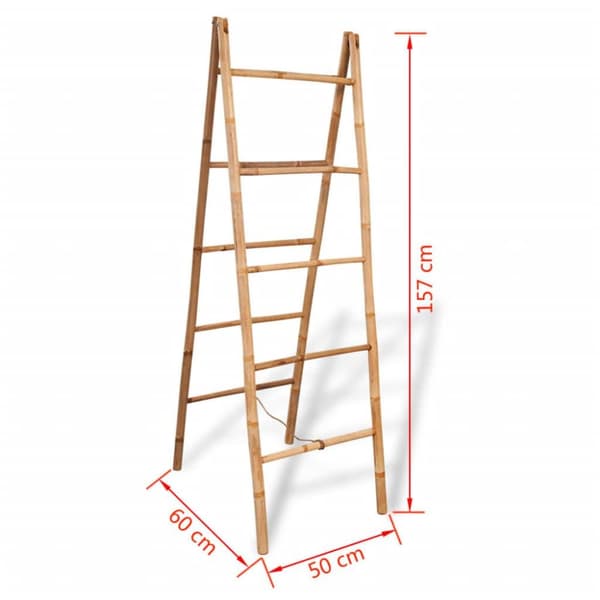 vidaXL Tupla Pyyhetikkaat 5 Pienaa Bambu 50x160 cm