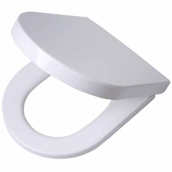 Tiger Myktlukkende toalettsete Memphis duroplast hvit 252930646