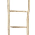 Miniatyrbillede 2 af 2: vidaXL håndklædestige med 5 trin teak 45 x 150 cm naturfarvet