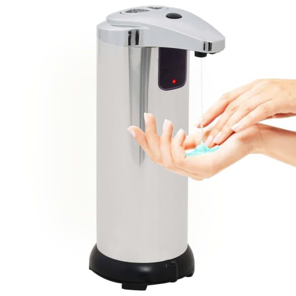 vidaXL Tvålautomat 2 st infraröd sensor 600 ml