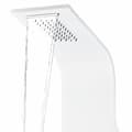 Miniatyrbild 6 av 11: vidaXL Duschpanel aluminium 20x44x130 cm vit
