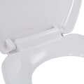 Miniatyrbilde 6 av 9: vidaXL Toalettsete med soft-close og hurtigfeste hvit
