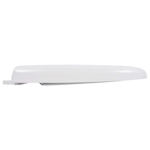 vidaXL toiletsæde med soft-close og quick release-design hvid