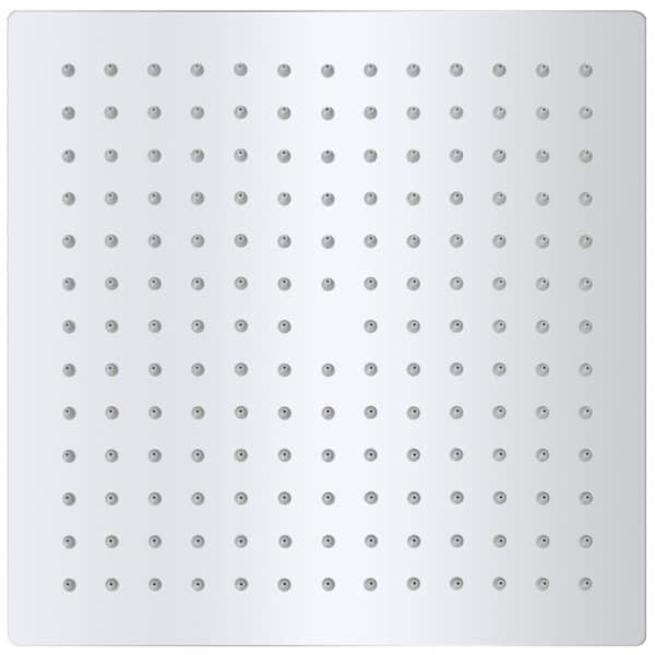 vidaXL brusehoved rainshower-funktion 2 stk. rustfrit stål 25 x 25 cm