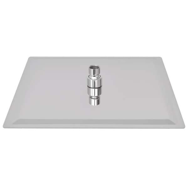 vidaXL Sadesuihkupää 2 kpl ruostumaton teräs 30x30 cm