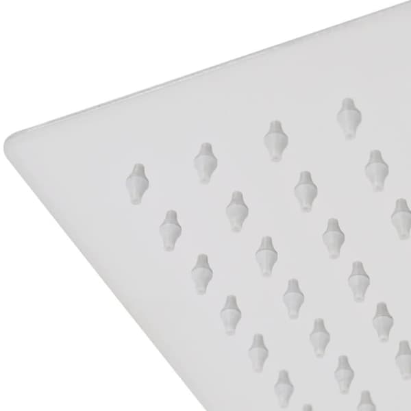 vidaXL Sadesuihkupää 2 kpl ruostumaton teräs 30x30 cm