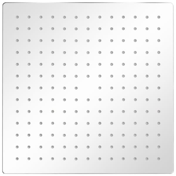 vidaXL Sadesuihkupää 2 kpl ruostumaton teräs 30x30 cm