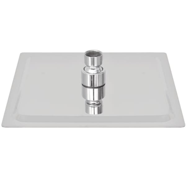 vidaXL Regndusjhode 2 stk rustfritt stål 20x20 cm