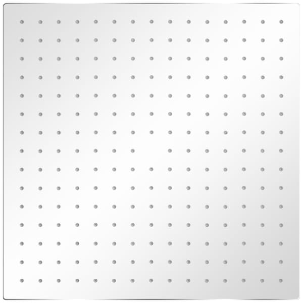 vidaXL Regnduschhuvud 2 st rostfritt stål 40x40 cm