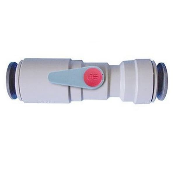 John Guest Speedfit Plastic Ball Valve Grey 15mm