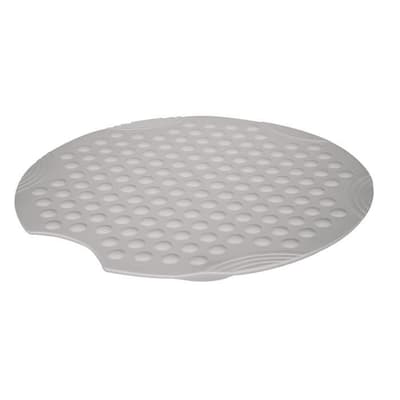 Tecno-PLUS luistamaton suihkumatto - ø 55 cm - harmaa