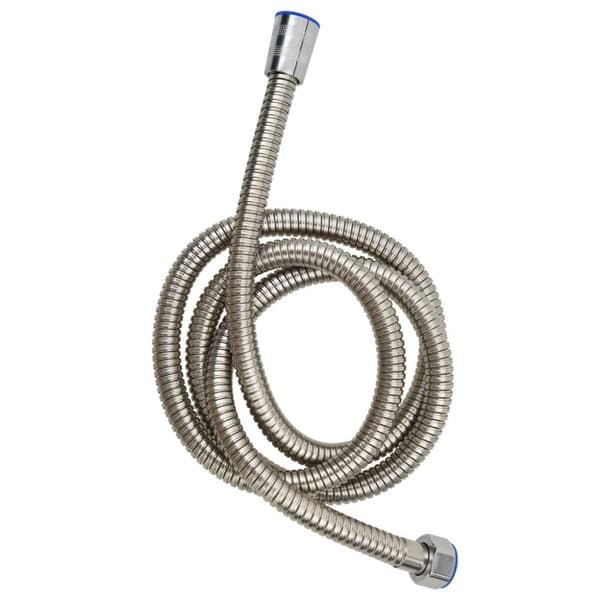 vidaXL Duschhandtag med 1,5 m slang krom
