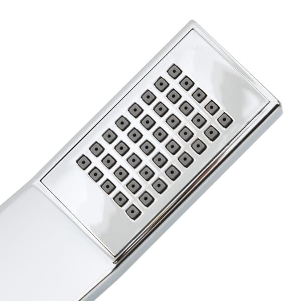 vidaXL Duschhandtag krom