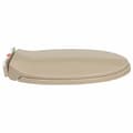 Miniatyrbilde 5 av 10: vidaXL Toalettsete myktlukkende med hurtigutløsing beige oval