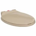 Miniatyrbillede 1 af 10: vidaXL soft close toiletsæde quick release oval beige