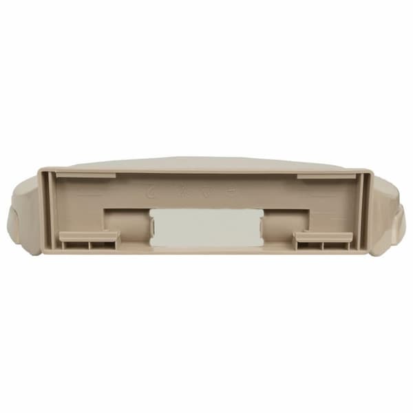 vidaXL soft close toiletsæde oval beige