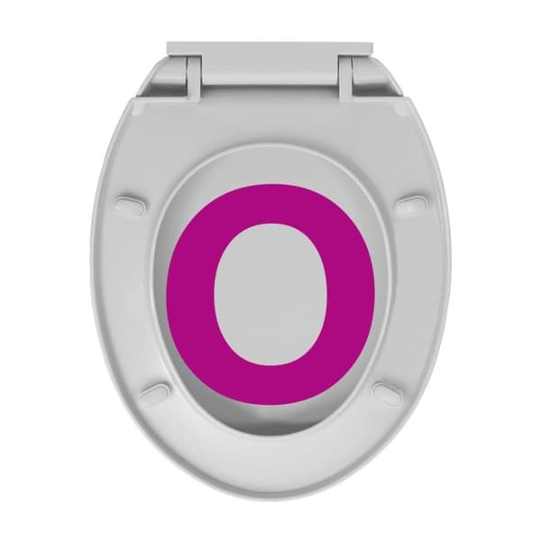 vidaXL toiletsæde med soft close og quick release-funktion oval lysegrå