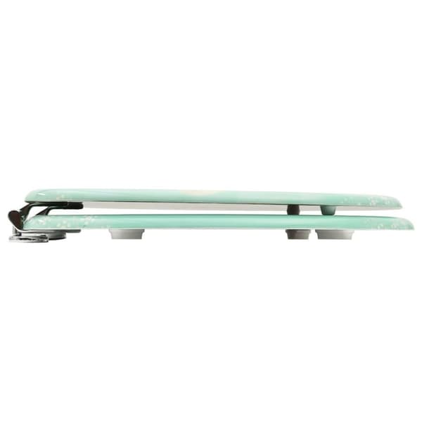 vidaXL toiletsæder med låg 2 stk. MDF flamingodesign