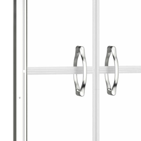 vidaXL Duschdörr klar ESG 71x190 cm