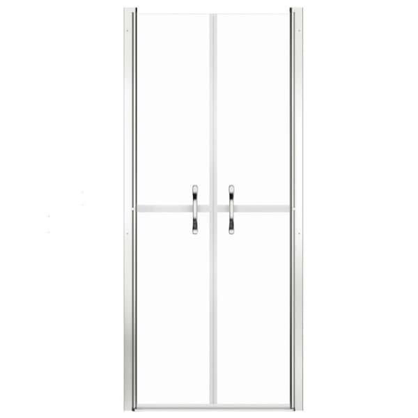 vidaXL Duschdörr klar ESG 86x190 cm
