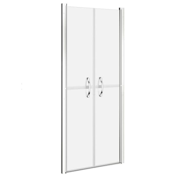 vidaXL Duschdörr frostad ESG 76x190 cm