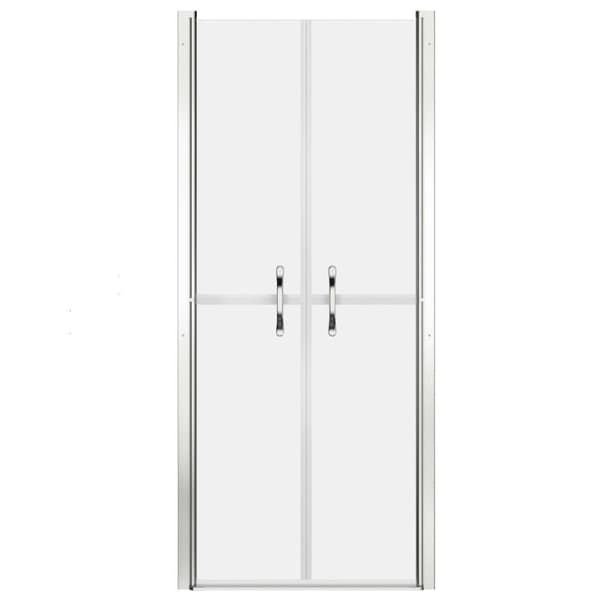 vidaXL brusedør 101x190 cm matteret sikkerhedsglas