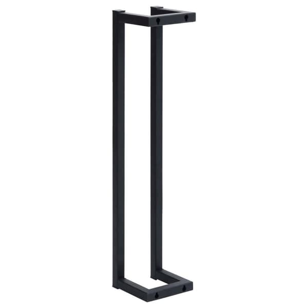 vidaXL håndklædeholder 12,5x12,5x60 cm jern sort