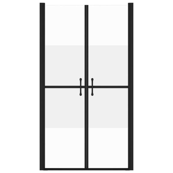 vidaXL Duschdörr halvfrostad ESG (68-71)x190 cm