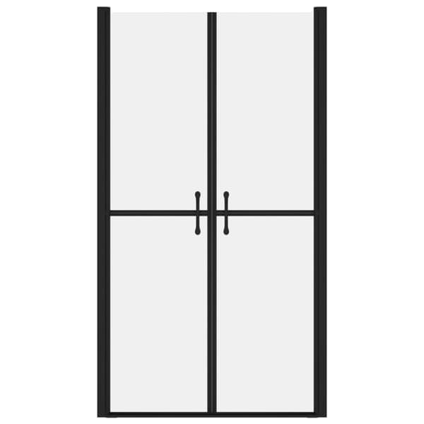 vidaXL Duschdörr frostad ESG (78-81)x190 cm