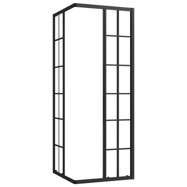 vidaXL Duschvägg ESG 70x70x180 cm