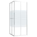 Miniatyrbillede 1 af 10: vidaXL brusekabine 80x80x180 cm sikkerhedsglas