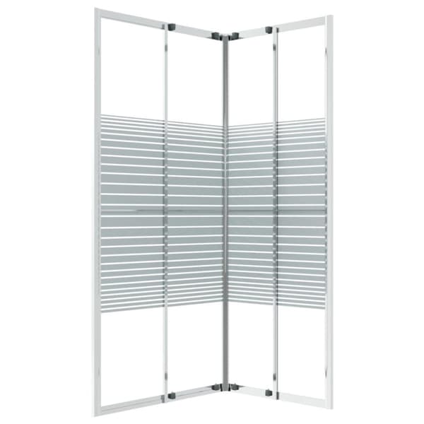 vidaXL Duschvägg ESG 70x70x180 cm