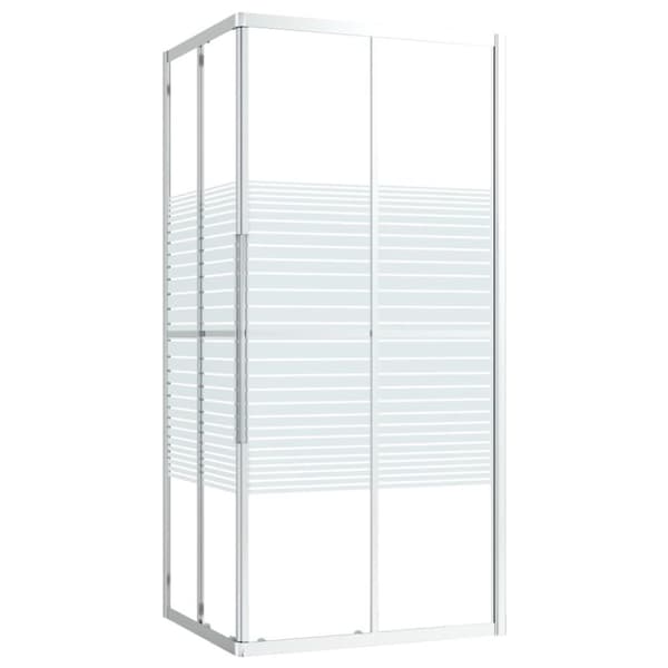 vidaXL Duschvägg ESG 70x70x180 cm