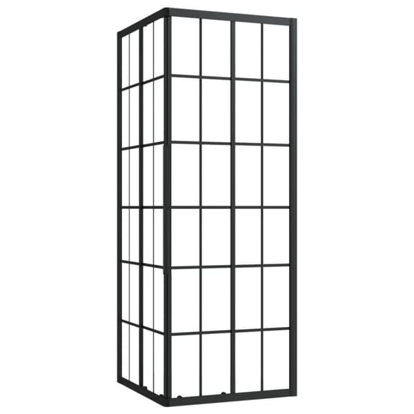 vidaXL brusekabine 70x70x180 cm sikkerhedsglas