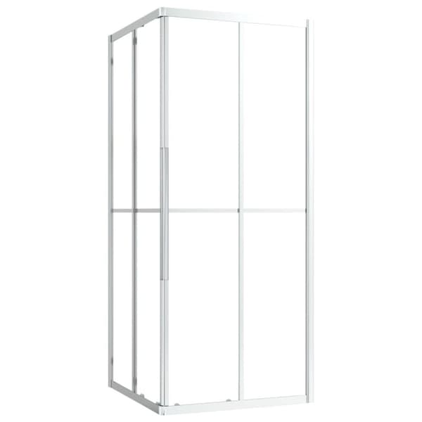 vidaXL brusekabine 80x80x180 cm sikkerhedsglas