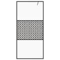 Miniatyrbild 3 av 7: vidaXL Duschvägg med klart ESG-glas 115x195 cm svart