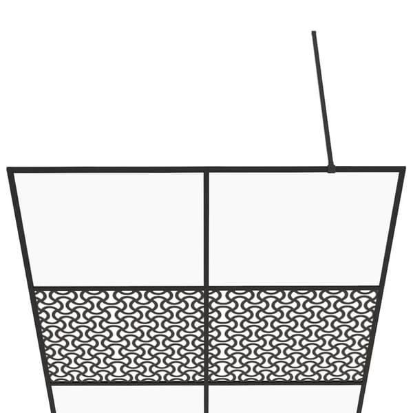 vidaXL Duschvägg med klart ESG-glas 140x195 cm svart