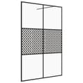 Miniatyrbild 1 av 7: vidaXL Duschvägg med klart ESG-glas 140x195 cm svart