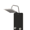 Miniatyrbillede 3 af 11: vidaXL brusepanel 25x47,5x130 cm glas sort