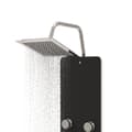 Miniatyrbillede 4 af 11: vidaXL brusepanel 25x47,5x130 cm glas sort