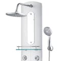 Miniatyrbild 3 av 11: vidaXL Duschpanel 25x43x110 cm silver