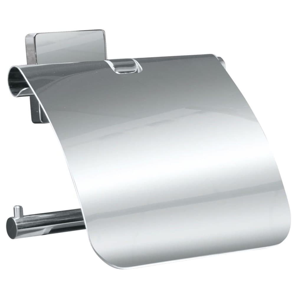 Kleine Wolke Pappersrullehållare med lock Luno silver