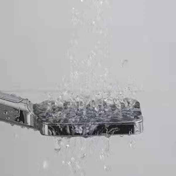 Høytrykksdusjhode Dusjdyse Vannbesparende Hydrojet Blå